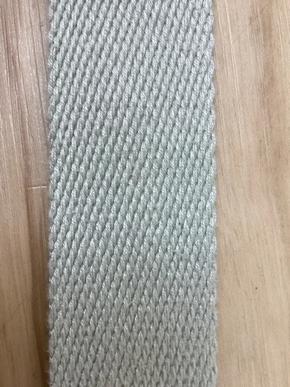 Affliction Wing Grey Beige‎ Canvas Loop Belt Sz 10